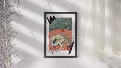 Aperol Art Print by Lucy Michelle