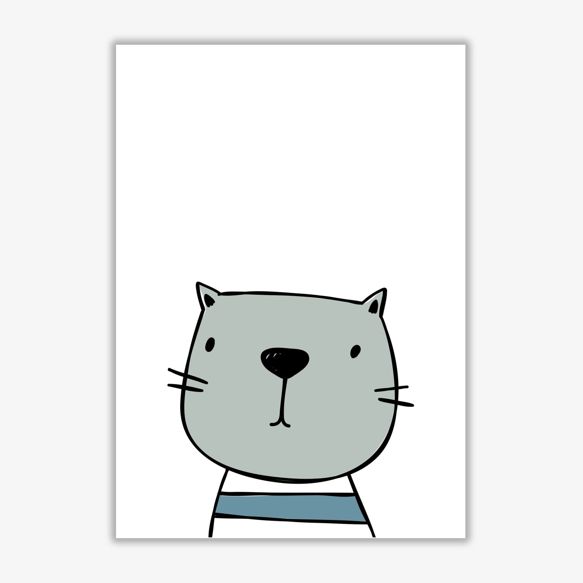 Cat modern fine art print