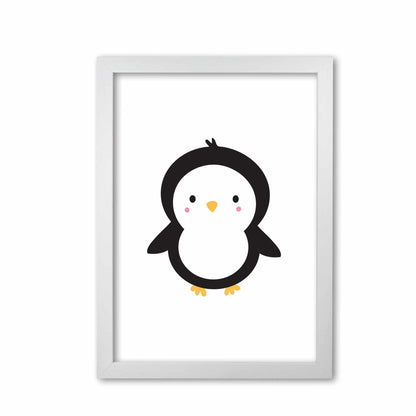 Children&#39;s animals, penguin modern fine art print