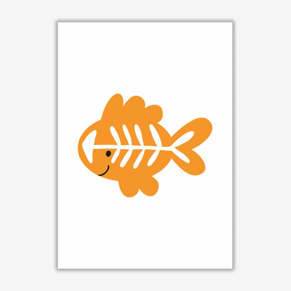 Children&#39;s animals, x-ray fish modern fine art print