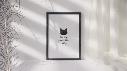 Home Is Where The Cat Is Print By Orara Studio Animal Art Print