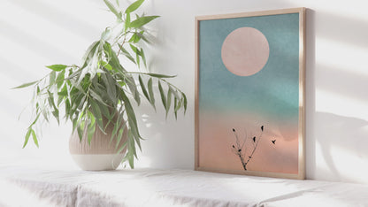 Waking Up Warm Contemporary Art Print by Kubistika