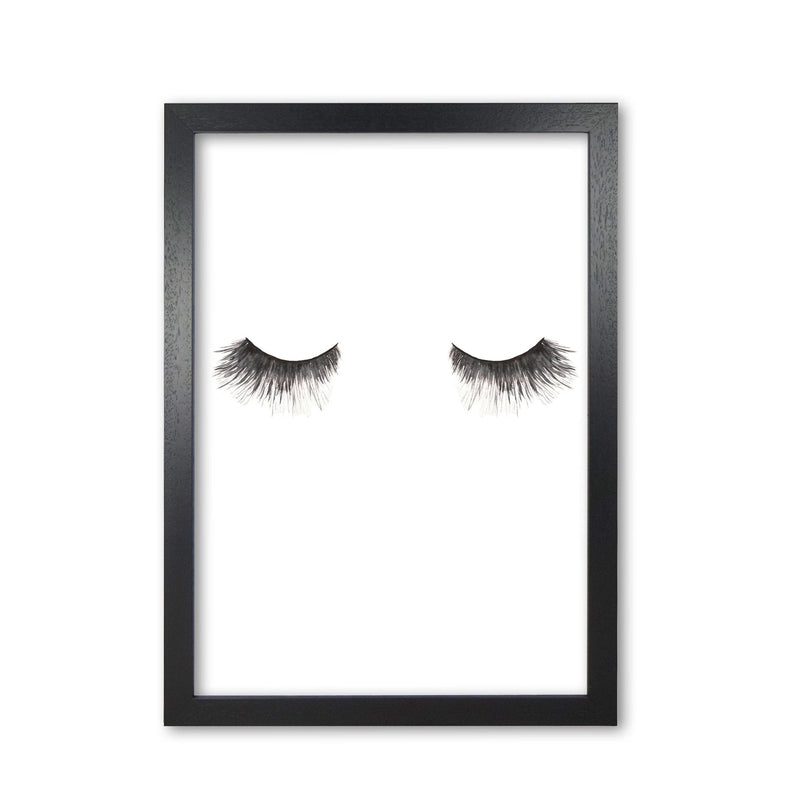 Eyelashes modern fine art print