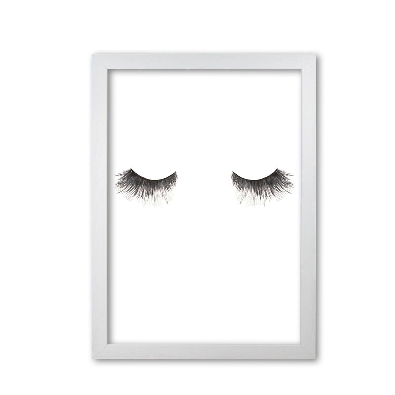 Eyelashes modern fine art print