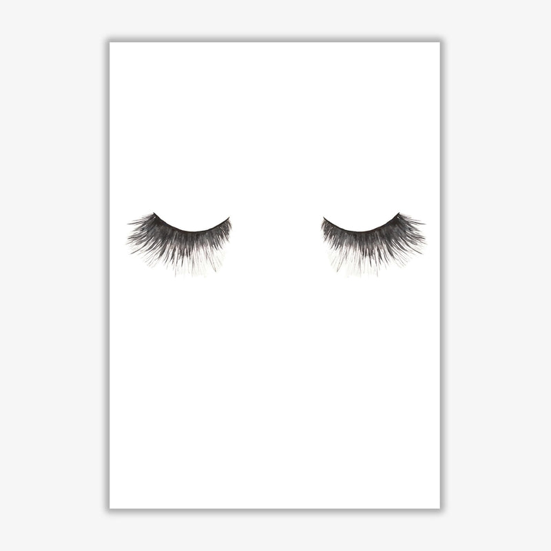 Eyelashes modern fine art print