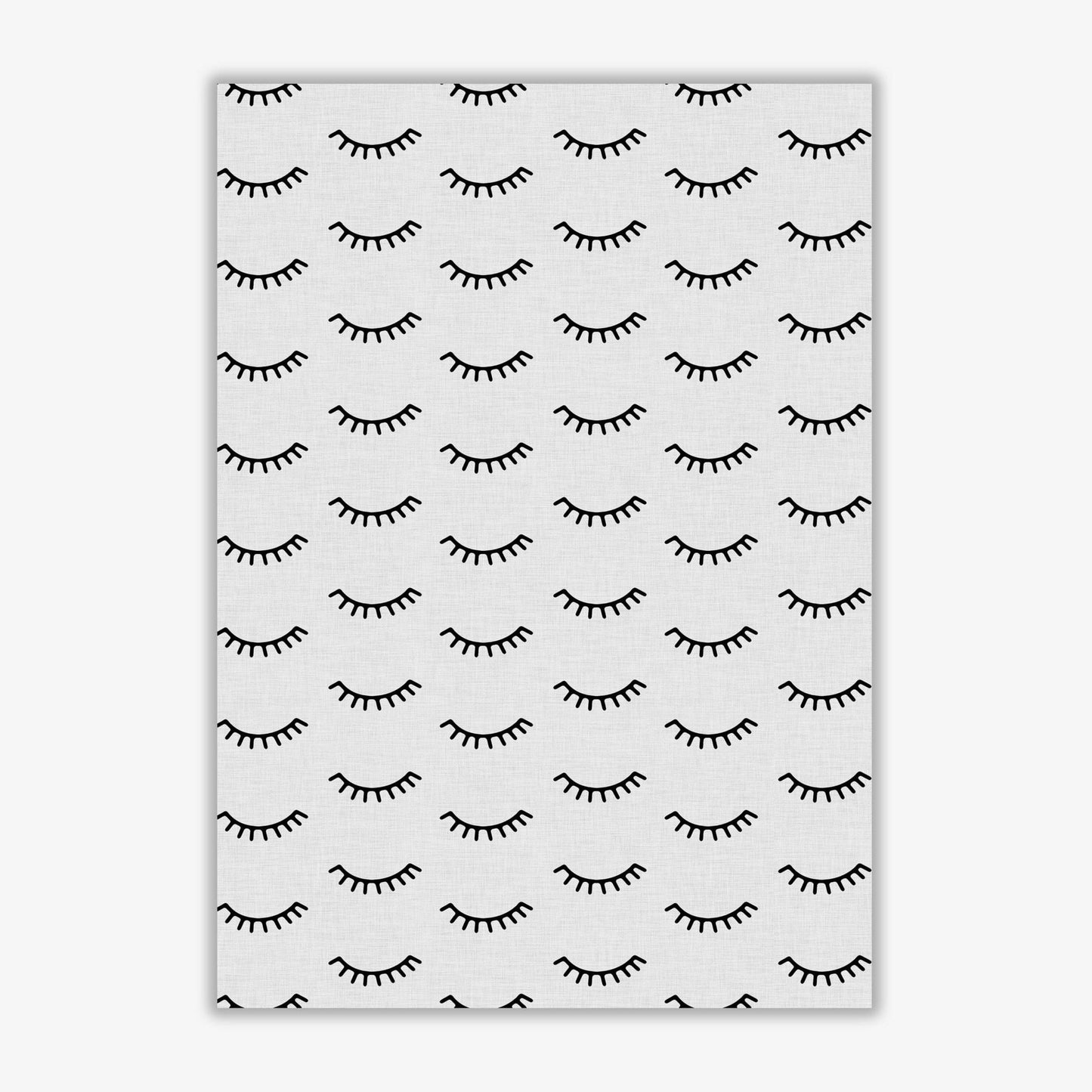 Eyes closed fine art print by orara studio