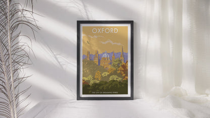 Oxford Travel Art Print by Stephen Millership