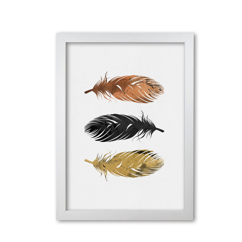 Feathers fine art print by orara studio, framed botanical &