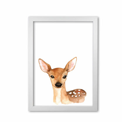Forest friends, cute deer modern fine art print