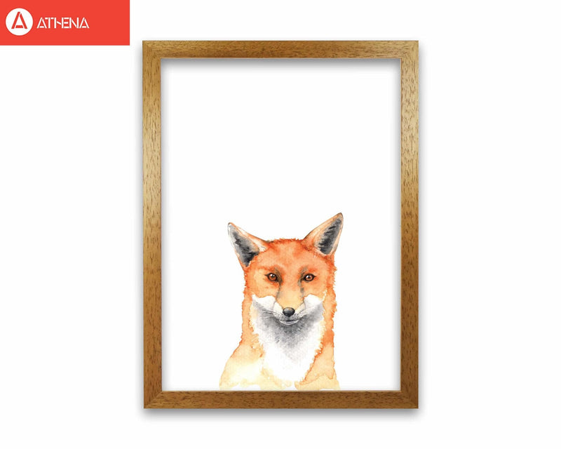 Forest friends, fox modern fine art print