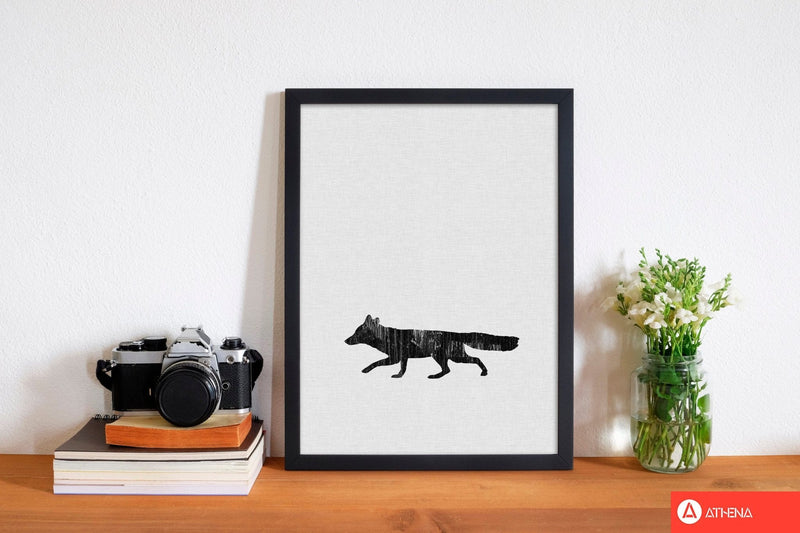 Fox animal art fine art print by orara studio