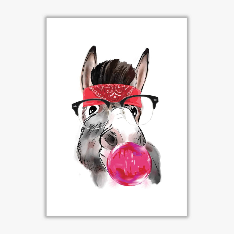 Gangster donkey modern fine art print