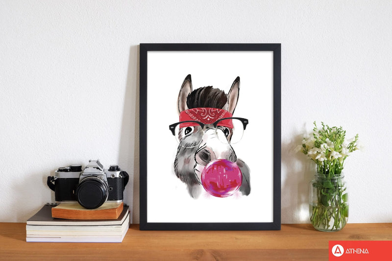 Gangster donkey modern fine art print