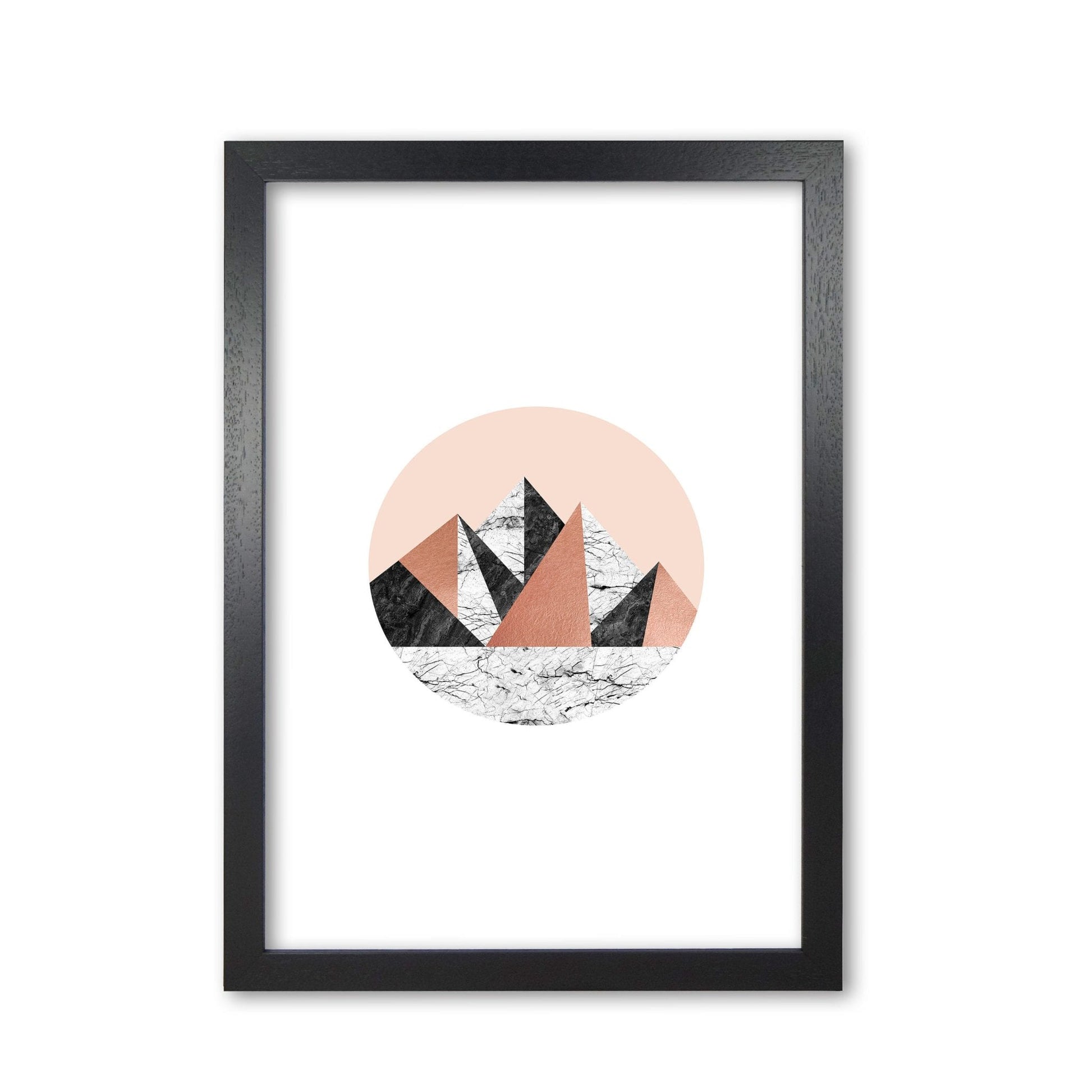 Geometric landscape i fine art print by orara studio