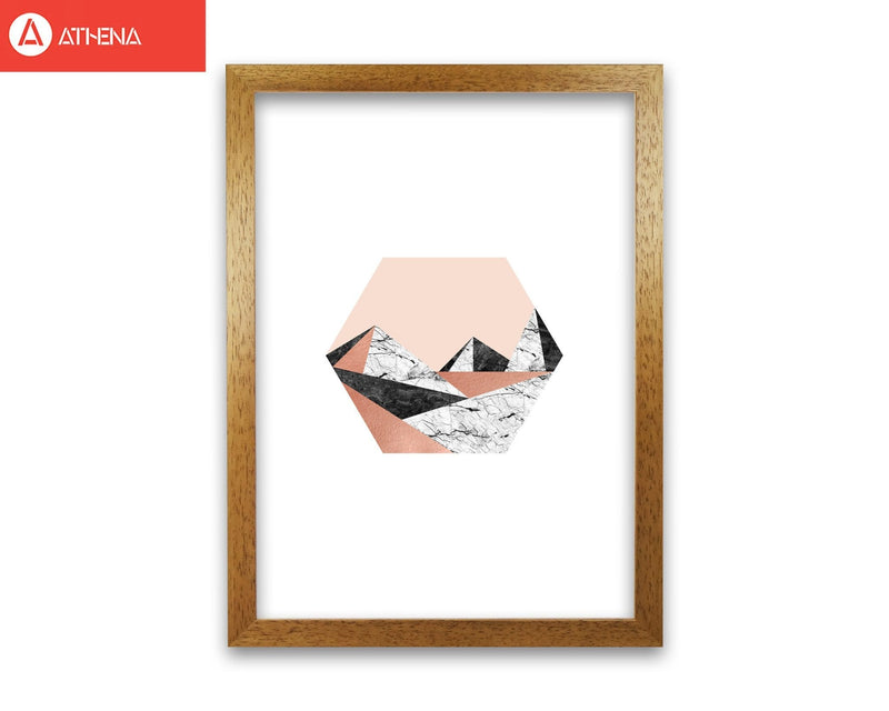 Geometric landscape iii fine art print by orara studio
