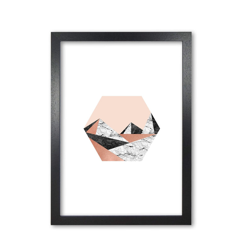 Geometric landscape iii fine art print by orara studio