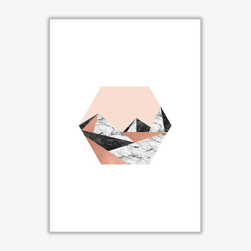 Geometric landscape iii fine art print by orara studio
