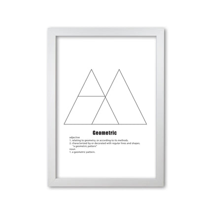 Geometric meaning 2 modern fine art print