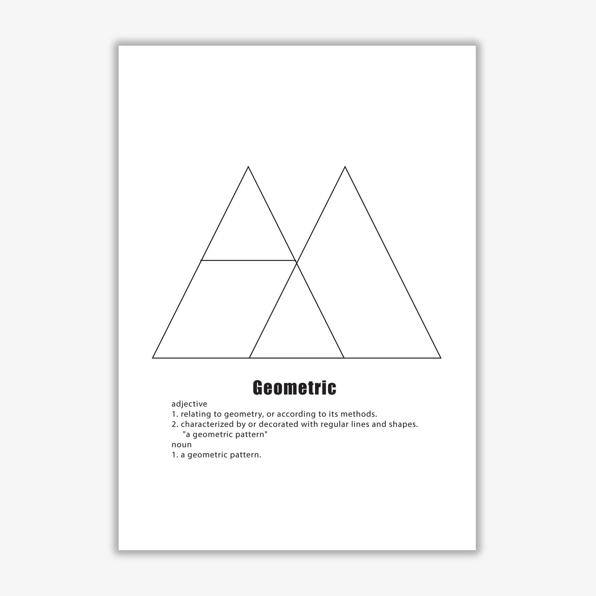 Geometric meaning 2 modern fine art print