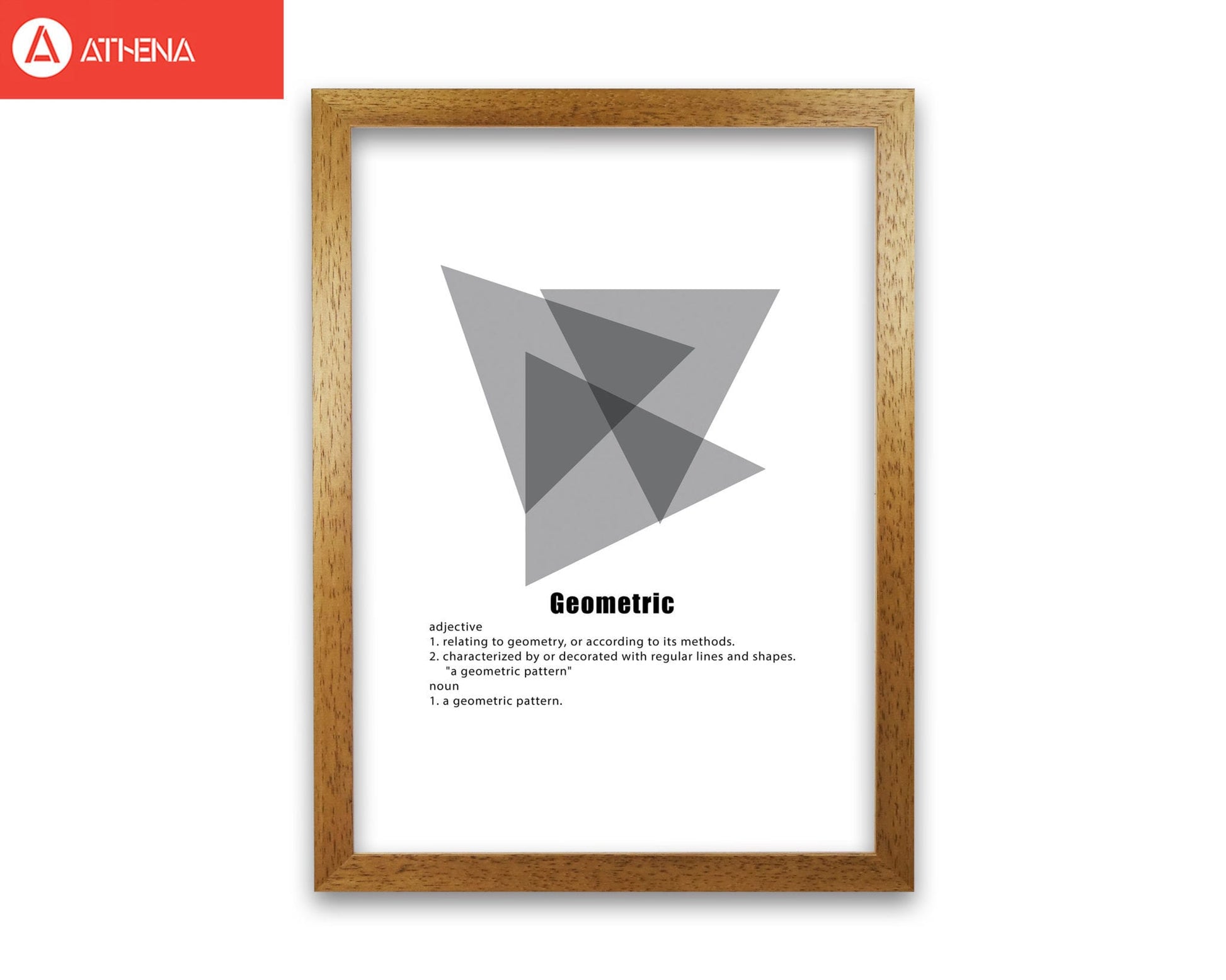 Geometric meaning 5 modern fine art print