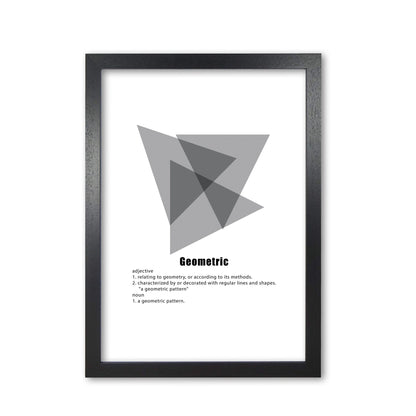 Geometric meaning 5 modern fine art print