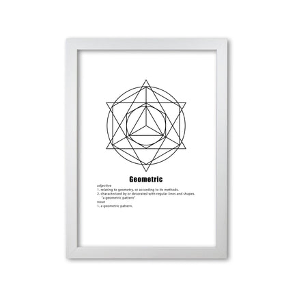 Geometric meaning 6 modern fine art print
