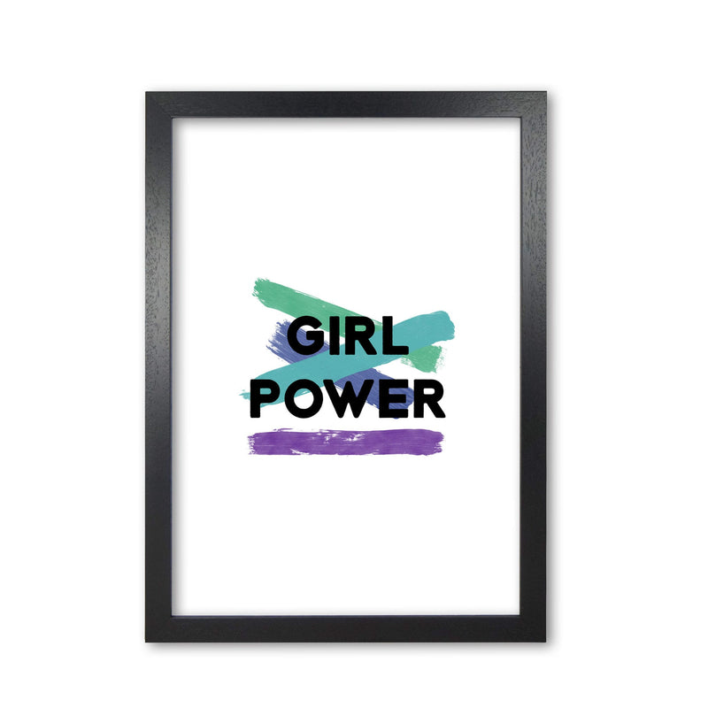 Girl power feminist quote fine art print by orara studio