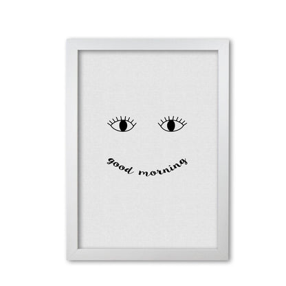 Good morning quote fine art print by orara studio