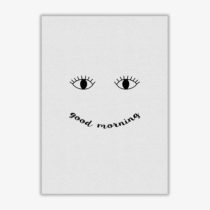 Good morning quote fine art print by orara studio