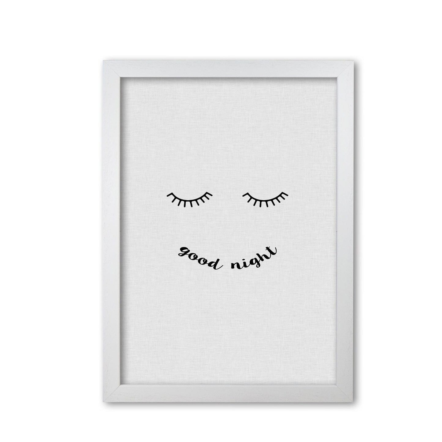 Good night quote fine art print by orara studio