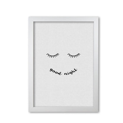 Good night quote fine art print by orara studio