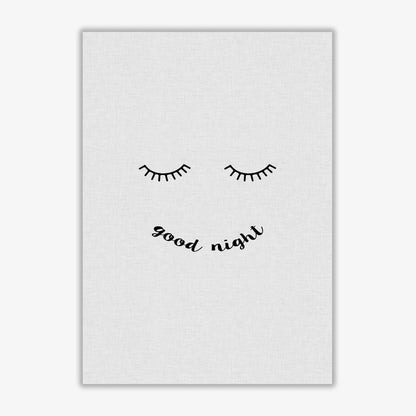 Good night quote fine art print by orara studio