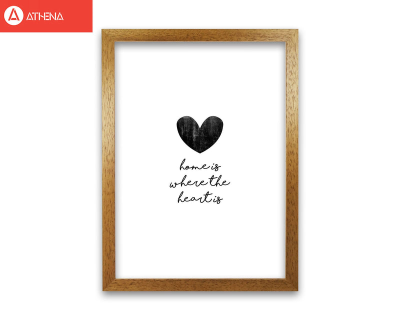 Home is where the heart is fine art print by orara studio