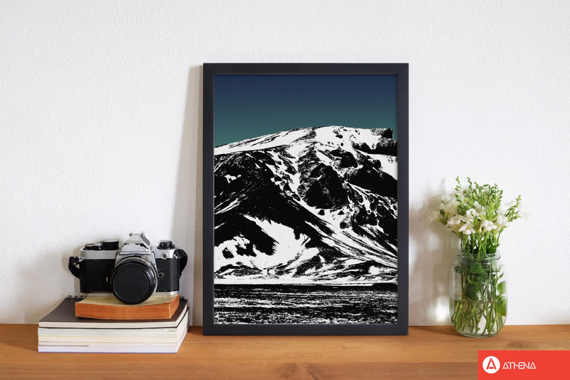 Iceland mountains i fine art print by orara studio, framed botanical &