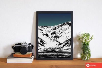 Iceland mountains ii fine art print by orara studio, framed botanical &#038; nature art print