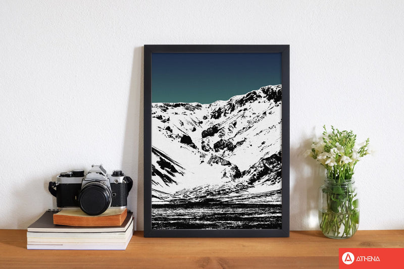 Iceland mountains ii fine art print by orara studio, framed botanical &