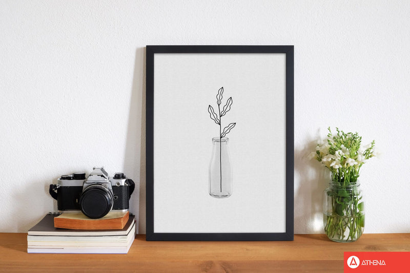 Leaf still life fine art print by orara studio, framed botanical &