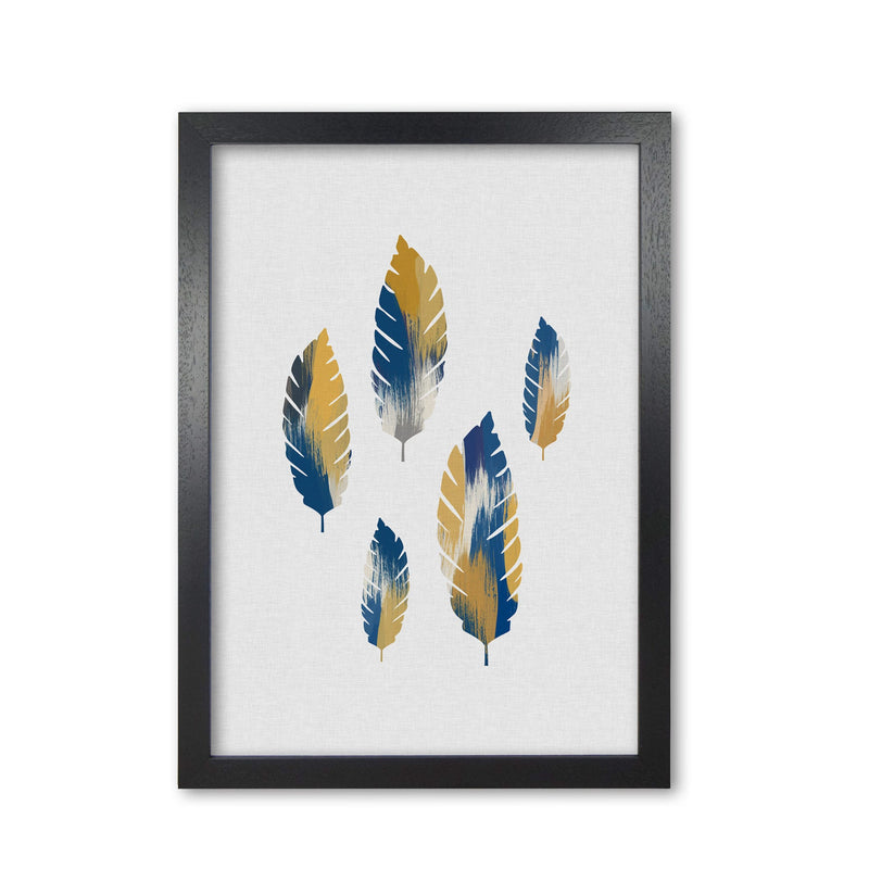 Leaves blue &