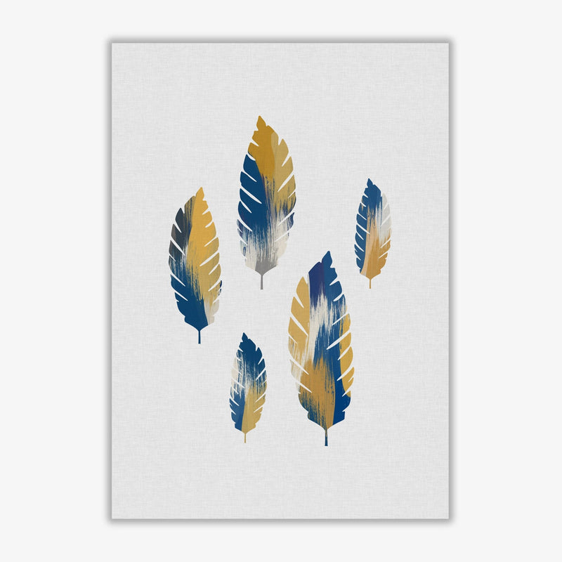 Leaves blue &