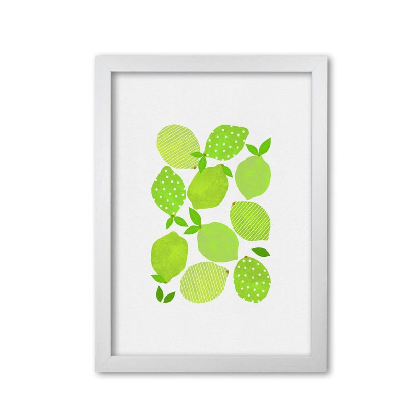 Lime crowd fine art print by orara studio, framed kitchen wall art