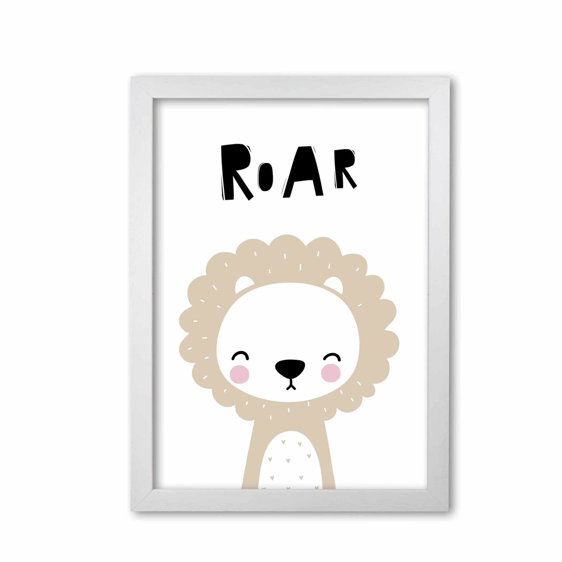 Lion roar modern fine art print
