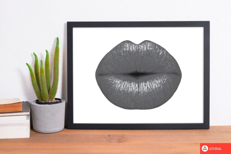 Lips modern fine art print