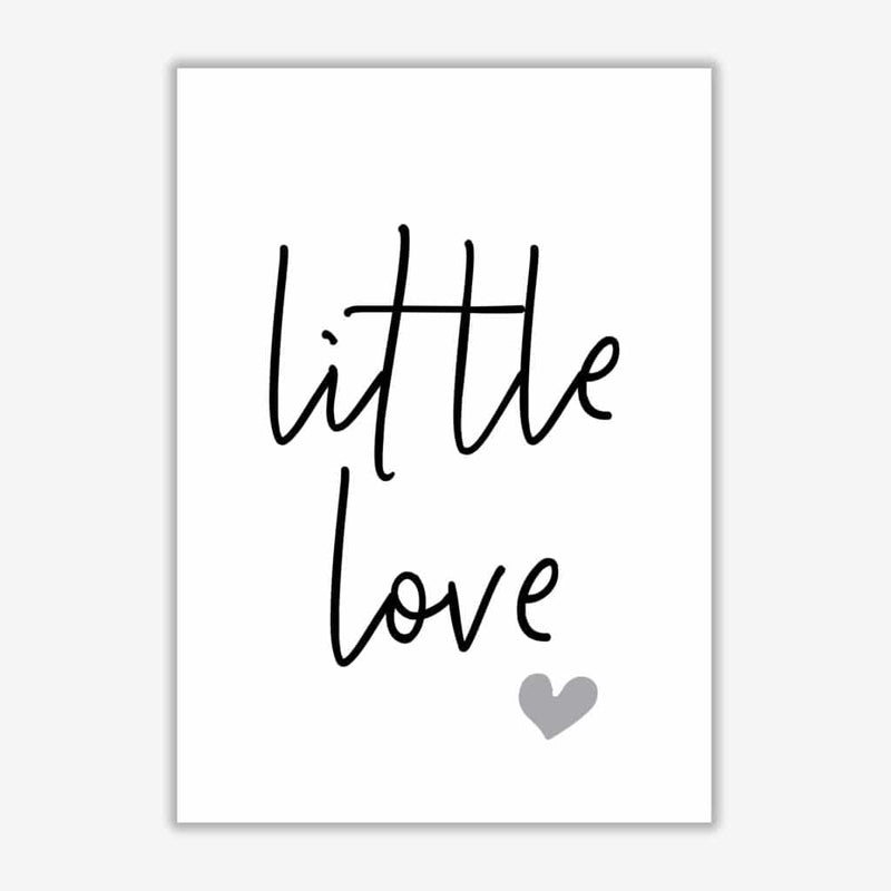 Little love modern fine art print, framed childrens nursey wall art poster