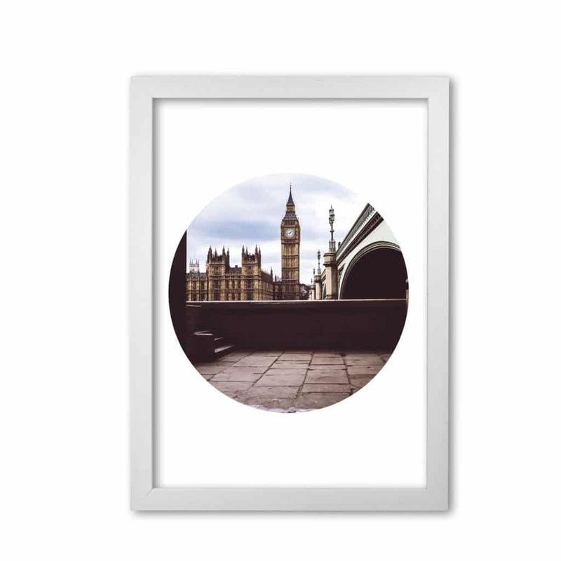 London big ben modern art print, framed wall art
