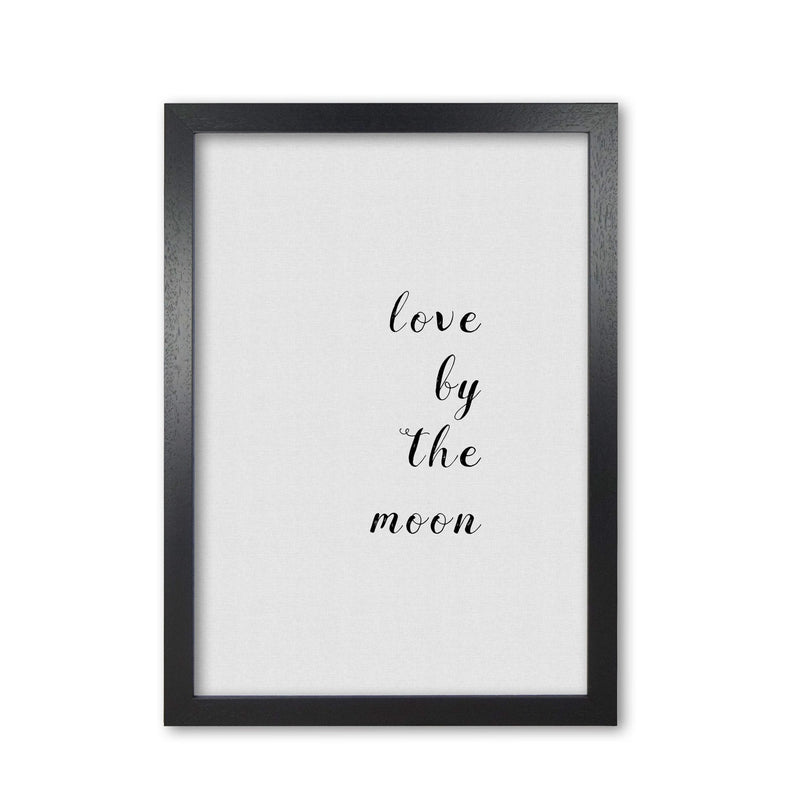 Love by the moon fine art print by orara studio