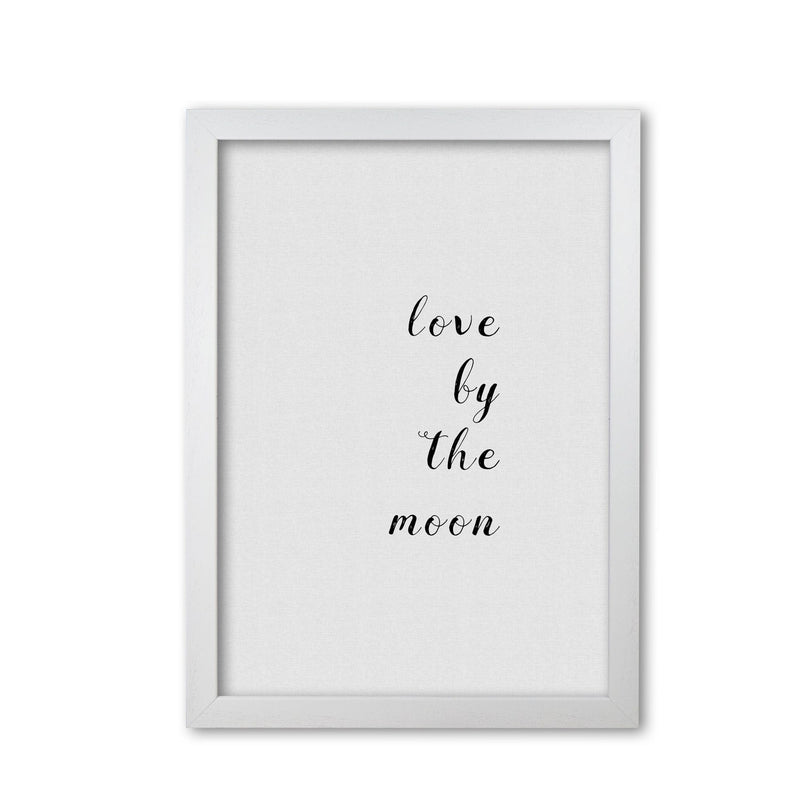 Love by the moon fine art print by orara studio