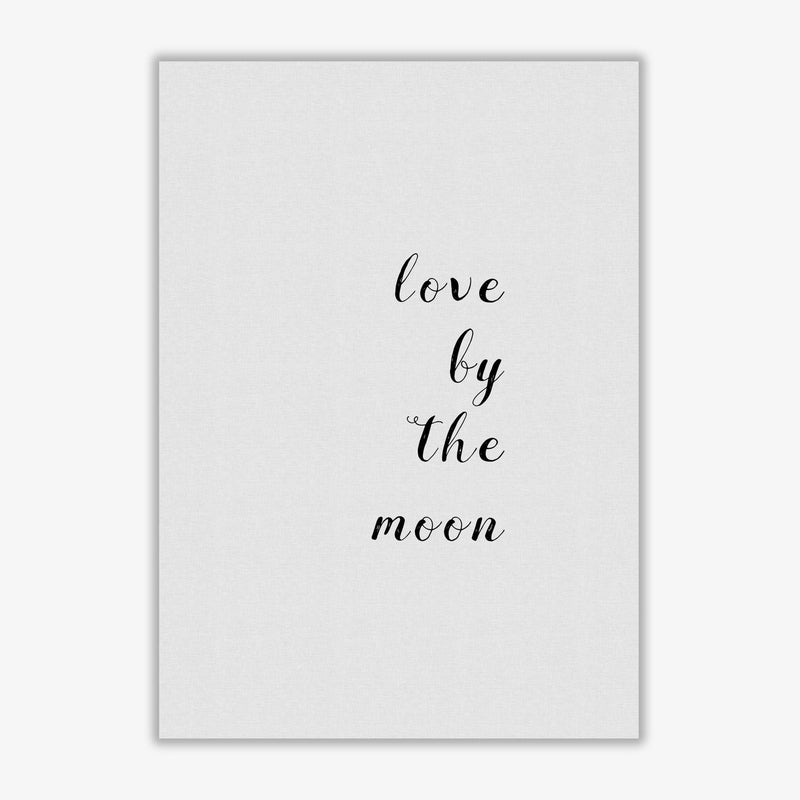Love by the moon fine art print by orara studio
