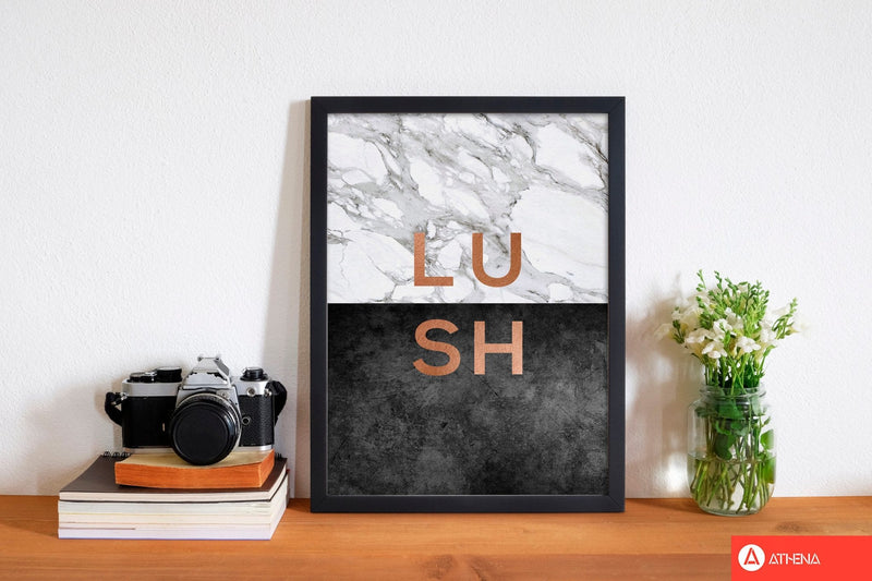Lush copper quote fine art print by orara studio