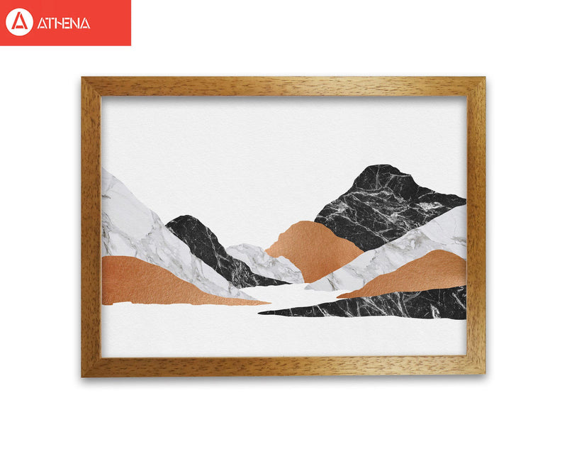 Marble landscape ii fine art print by orara studio, framed botanical &