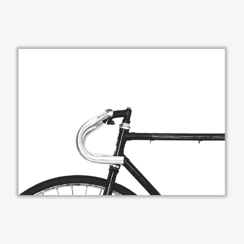 Minimal bike frame modern fine art print